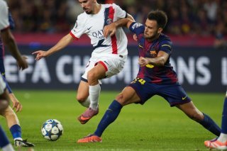Vitinha et le PSG ont fait fort à Barcelone KEYSTONE/AP/Emilio Morenatti